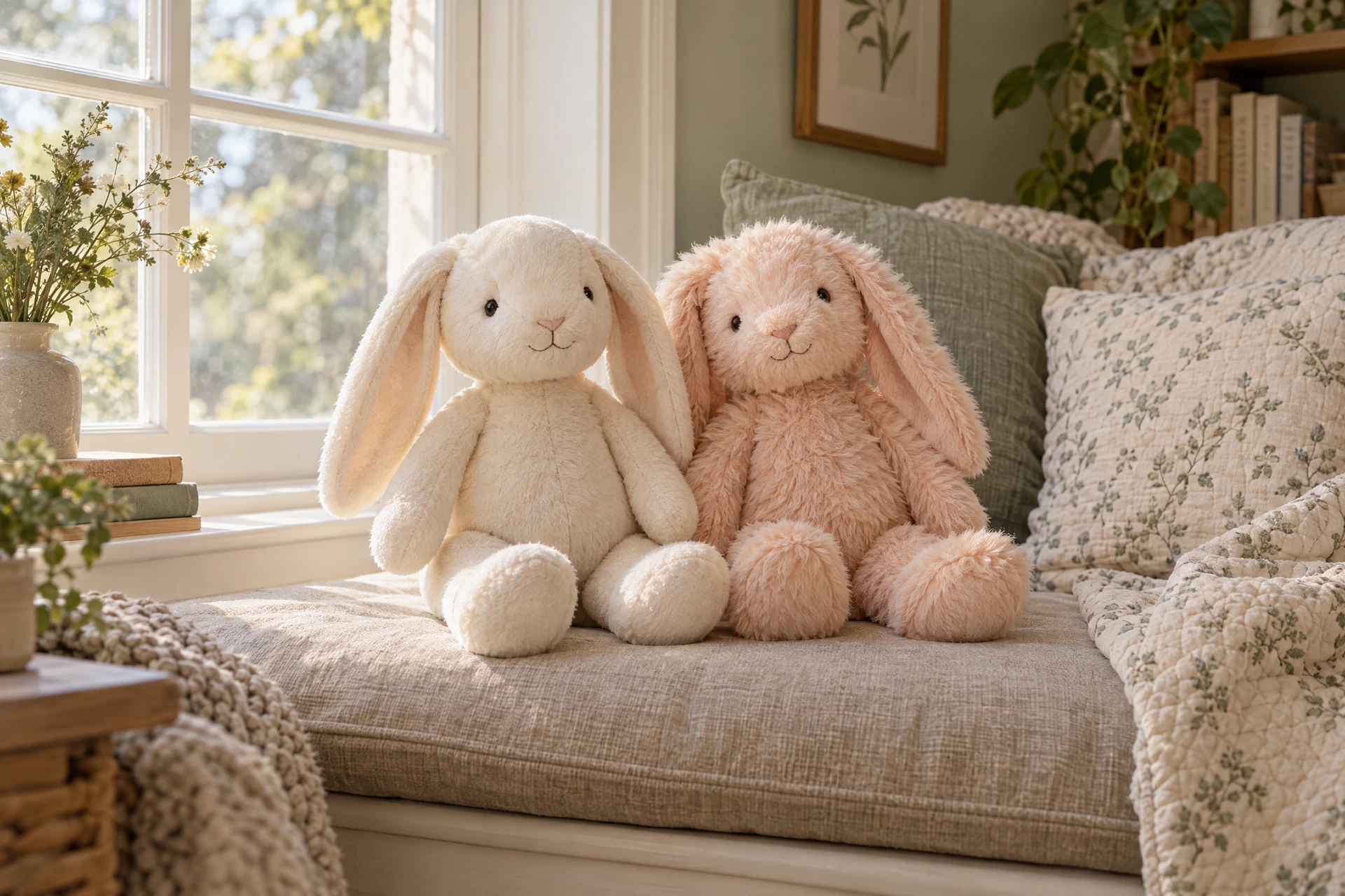 Bunny Plush Toys: Ears, Textures, and Personality — illustrative editorial photograph
