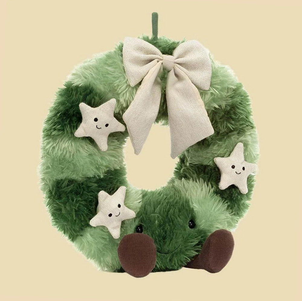 Amuseables Nordic Spruce Wreath — front view