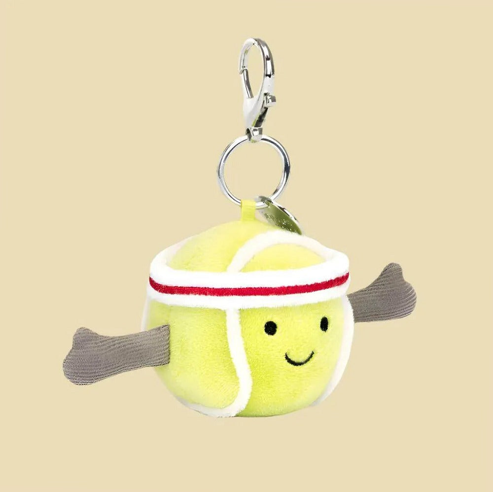 Amuseables Sports Tennis Bag Charm — front view