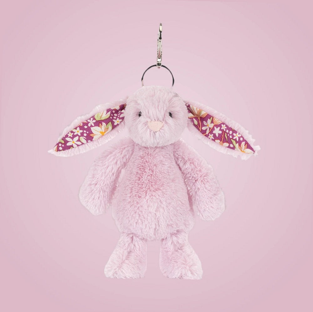 Thistlepop Blossom Bunny Bag Charm — gallery view 4