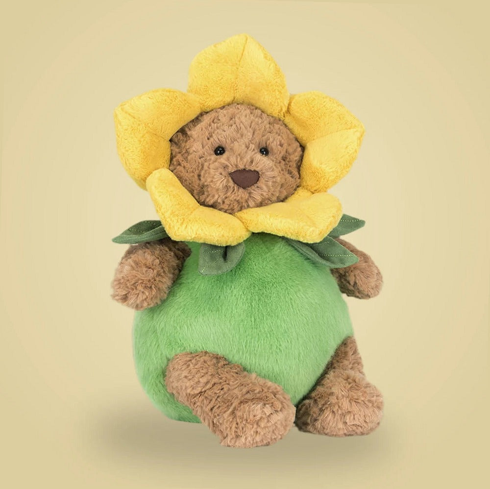 Bartholomew Bear Daffodil Outfit — front view