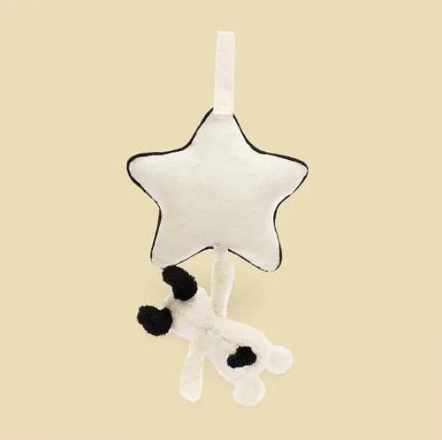 Bashful Black & Cream Puppy Musical Pull — gallery view 3