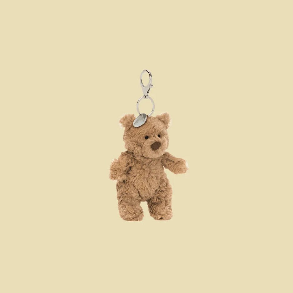 Bartholomew Bear Bag Charm — front view