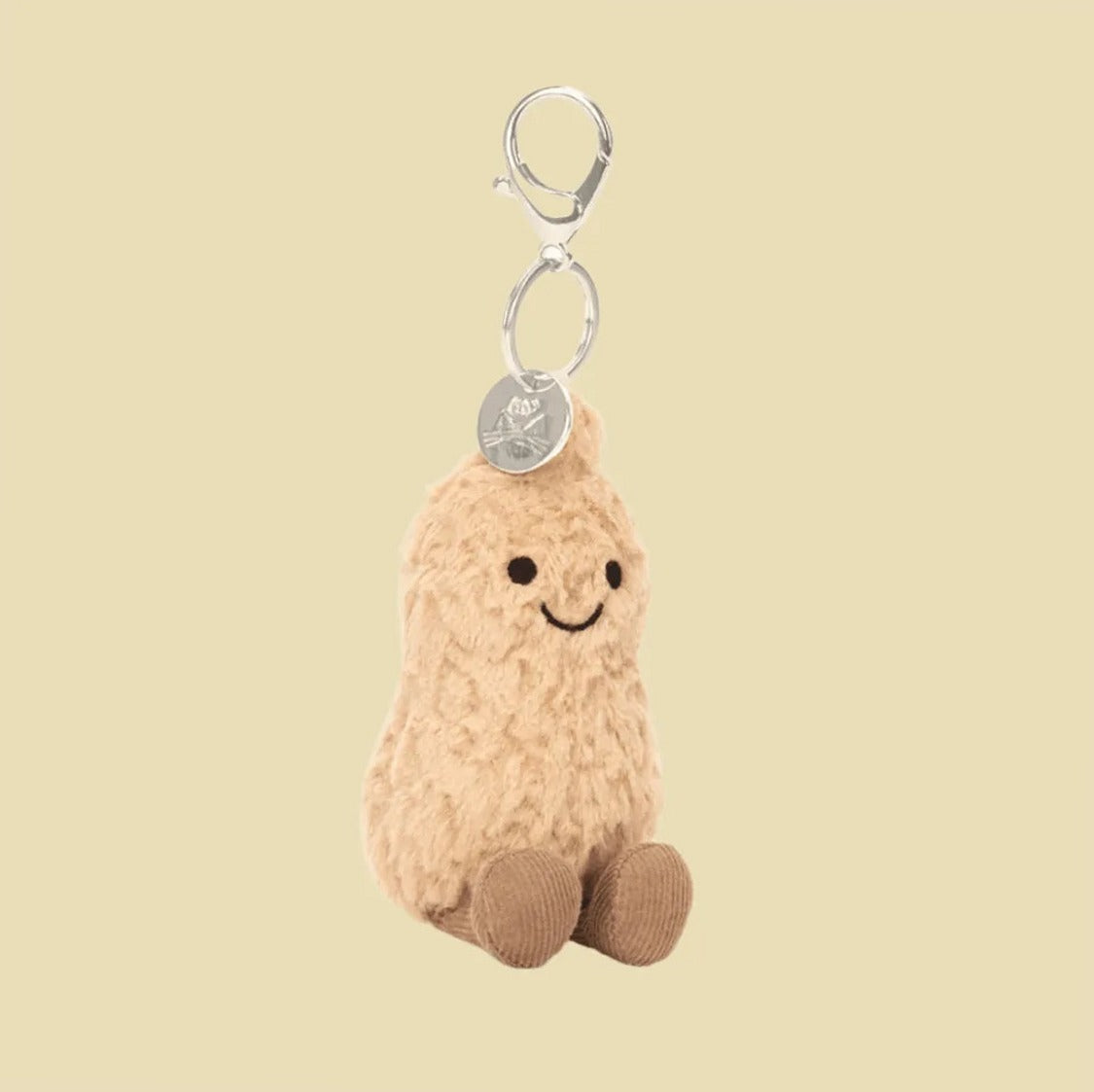 Amuseables Peanut Bag Charm — front view
