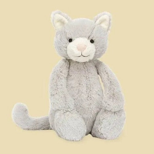 Bashful Grey Kitty — front view