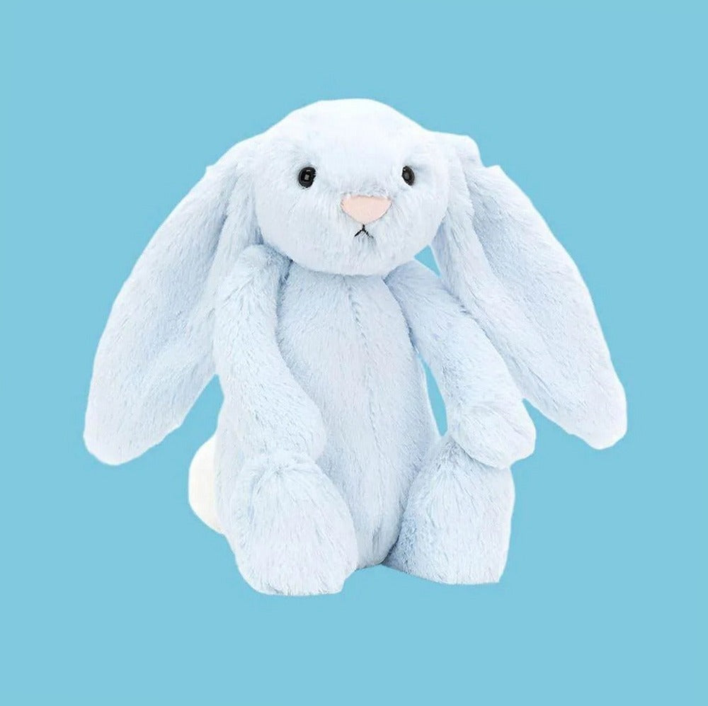 Bashful Blue Bunny — front view