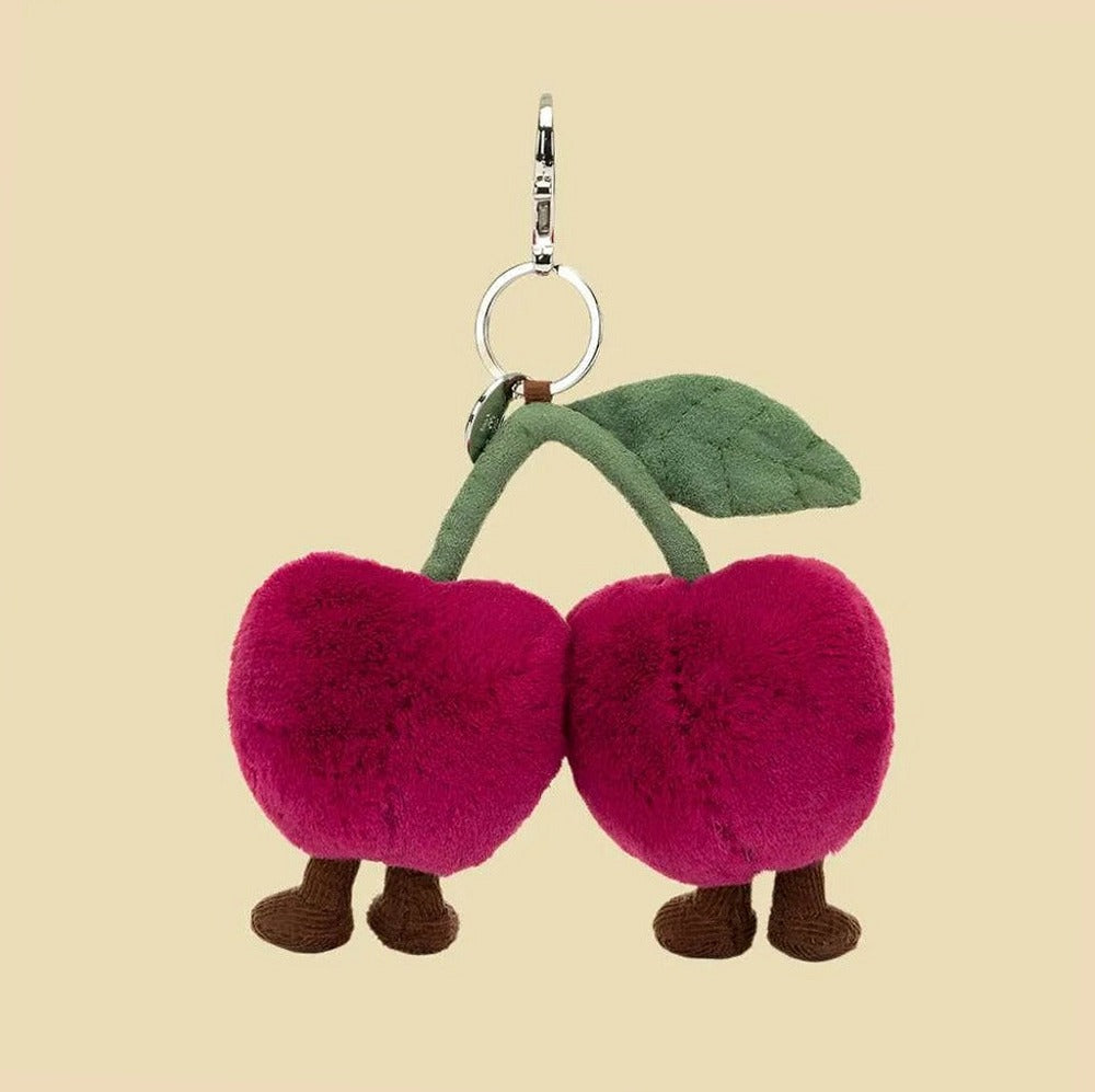 Amuseables Cherries Bag Charm — gallery view 2