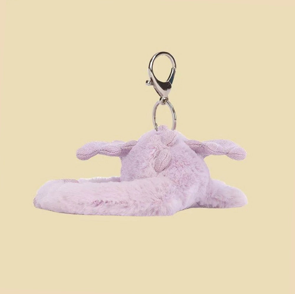 Lavender Dragon Bag Charm — gallery view 3