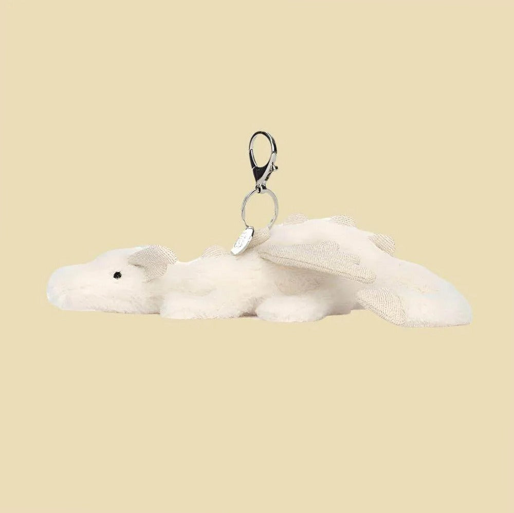 Snow Dragon Bag Charm — gallery view 2