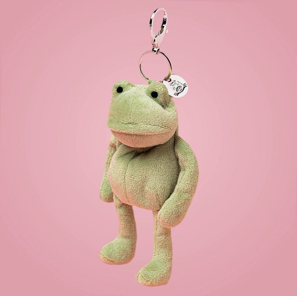 Fergus Frog Bag Charm — gallery view 2