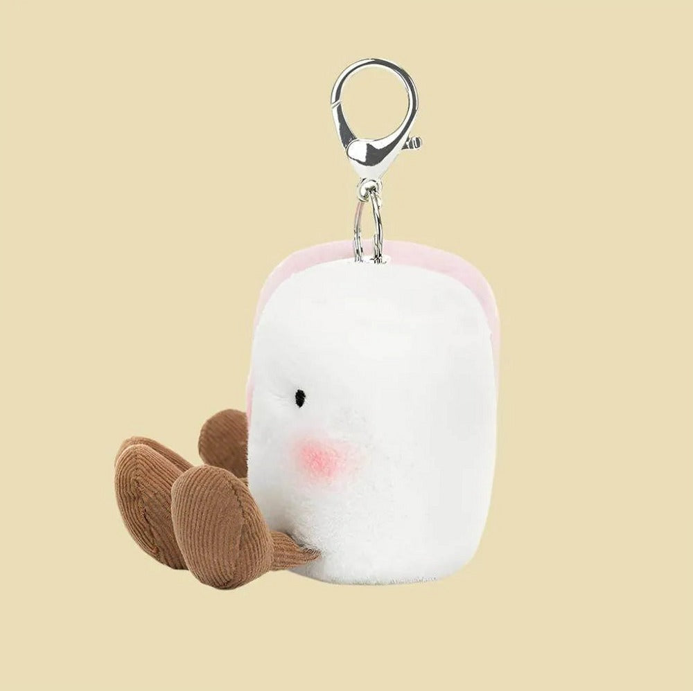 Amuseables Pair of Marshmallows Bag Charm — gallery view 3