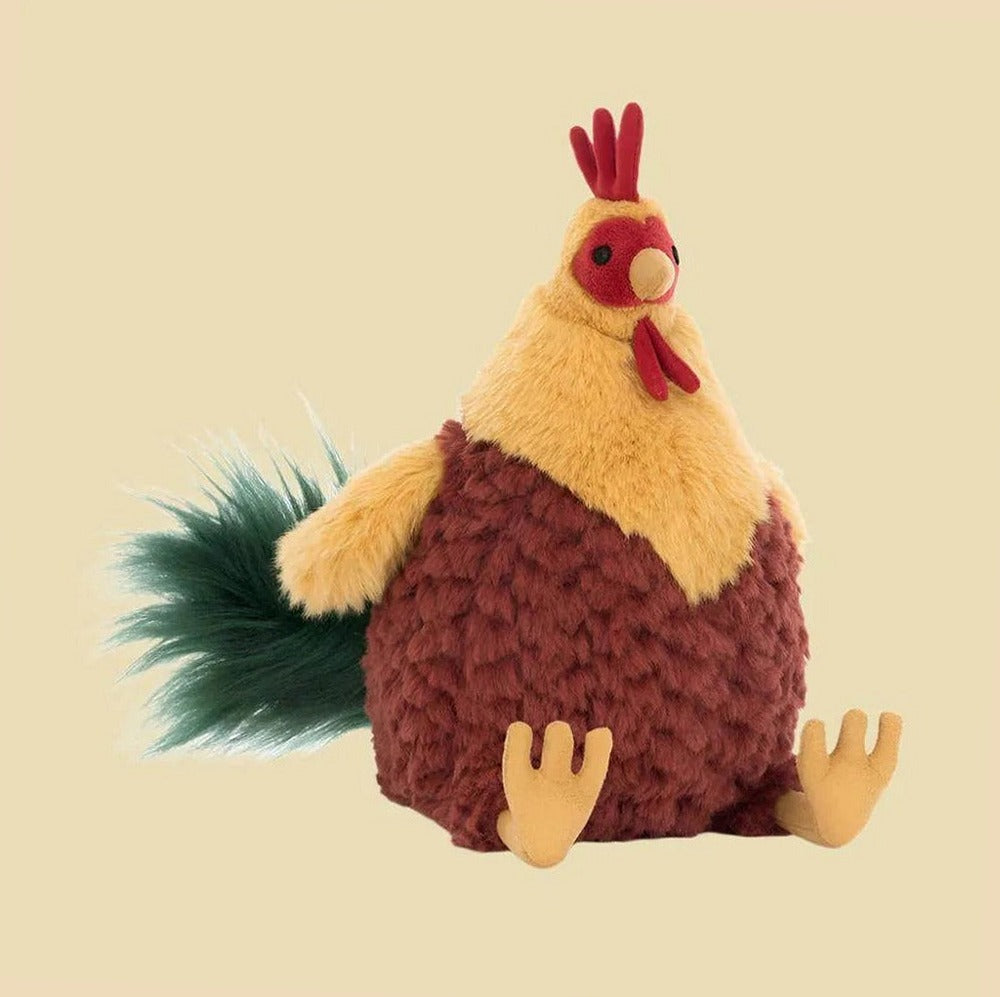 Cluny Cockerel — front view