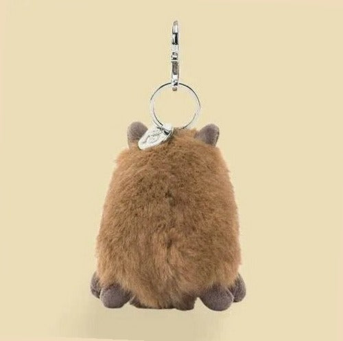 Clyde Capybara Bag Charm — gallery view 4