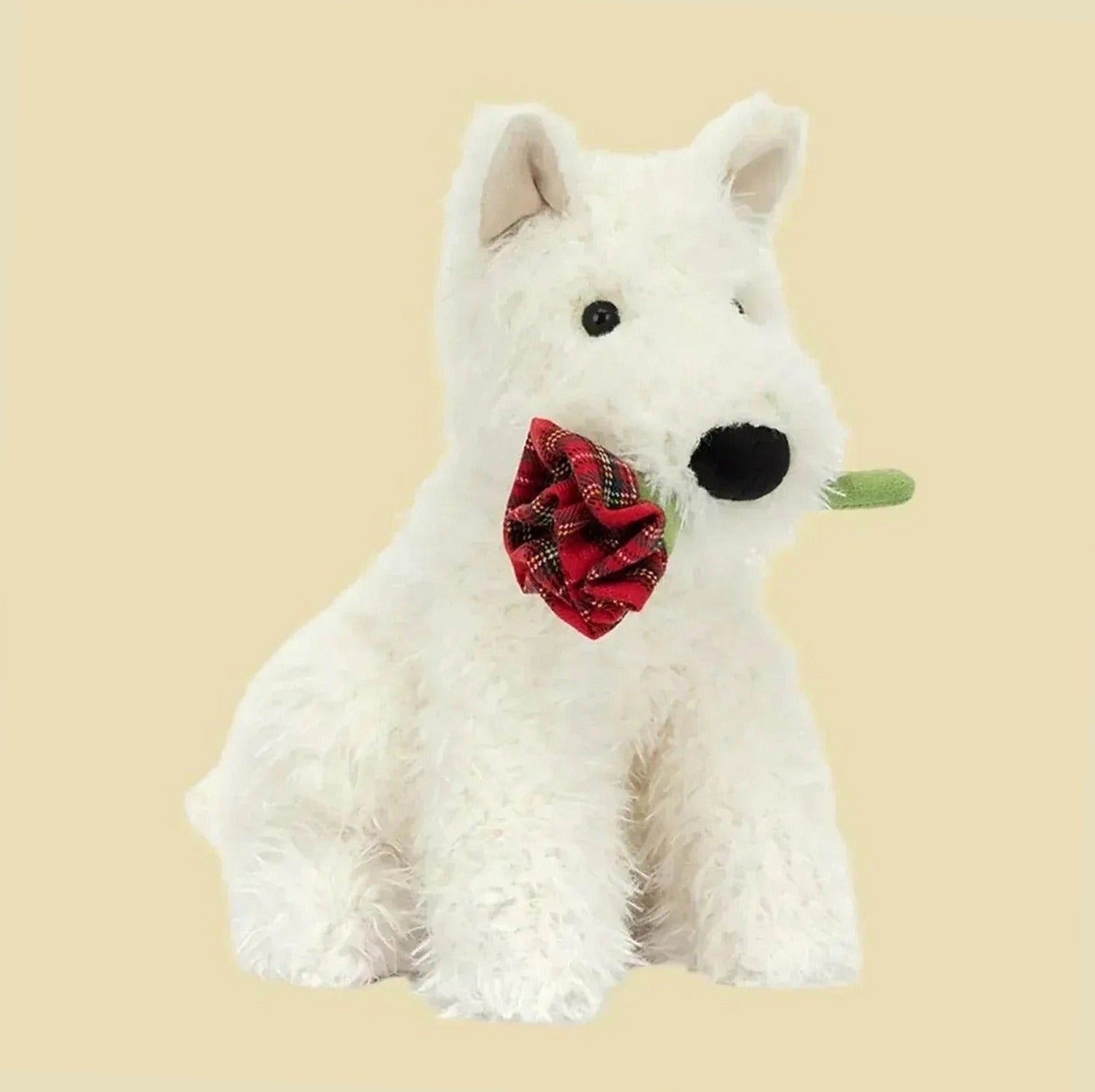 Munro Scottie Dog Valentines Rose — front view